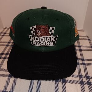 Kodiak Racing Green and Black Cap